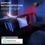 F1 WiFi Camera High Definition Night Vision Bluetooth Connection Motion Alert Security Camera