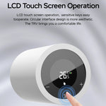 EWeLink APP ZigBe Thermostat Radiator Actuator LCD Display Smart Home Programmable Thermostatic Radiator Valve Voice for Alexa Google