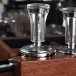 HiBREW 3 in 1 Constant Pressure Coffee Tamper 51mm 54mm 58mm Powder Press with Calibrated Spring Barista Pro Stainless Steel