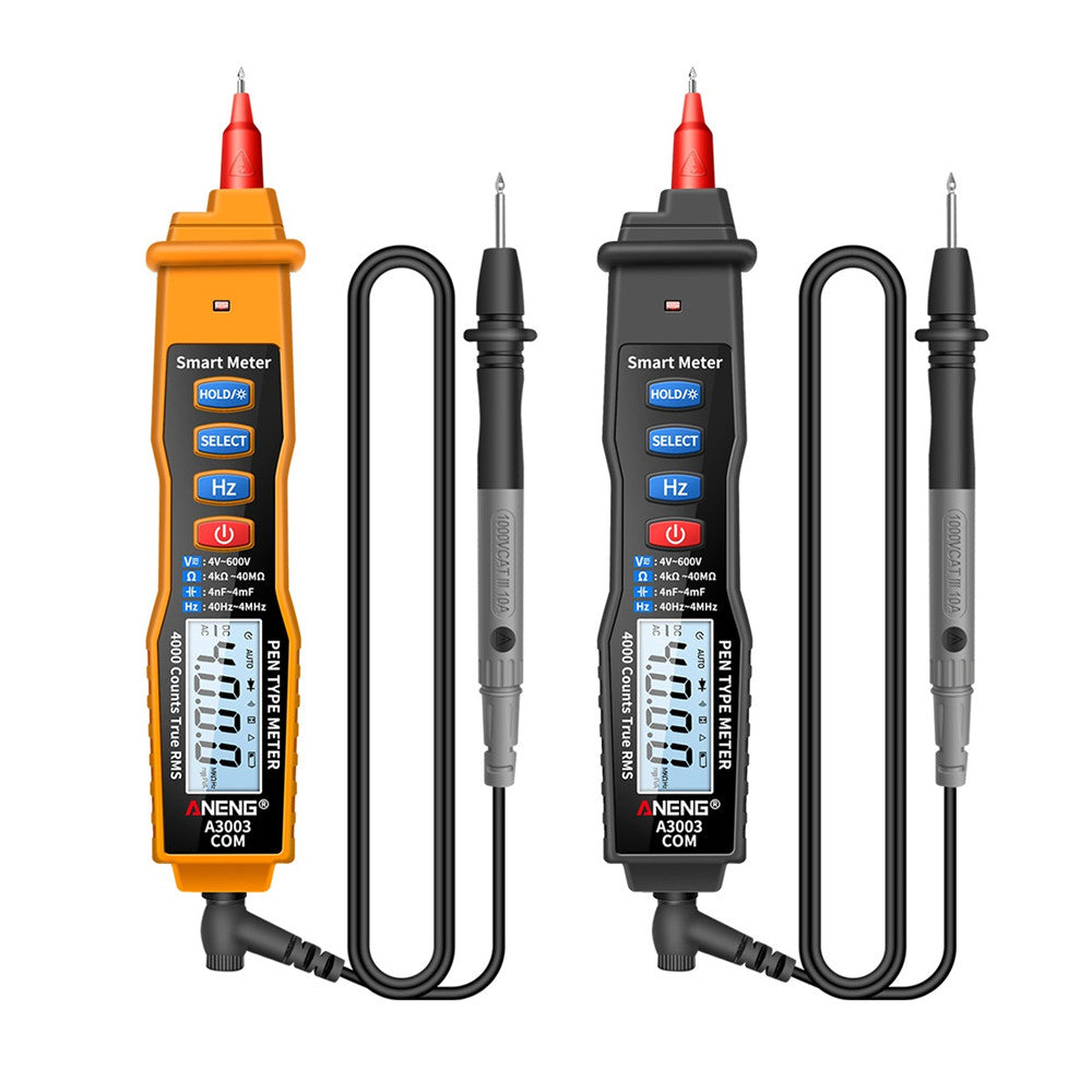LinkMejor A3003 Digital Pen Multimeter Professional 4000 Counts Smart Meter with NCV AC/DC Voltage Resistance Capacitance Testers