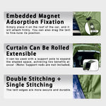 Xmund Camping Car Rear Tent Outdoor Car Trunk Tent Canopy Car Trunk Extension Tent Sunshine-Proof Camping Equipment Travel Supples