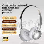 VJE11 Wireless Headset Portable bluetooth Headphone 40mm Dynamic Coil Unit Three-mode Breathable Earmuffs On-Ear Headphones