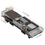 LinkMejor® Meshtastic T-BeamSUPREME L76K UBLOX ESP32-S3 SX1262 Module with Development Board WiFi Bluetooth 1.3 inch OLED