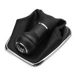 5/6 Speed Gear Shift Knob Gaitor Boot Leather 23mm For Golf 4 Bora Jetta MK4 VW