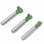6mm 1/4" Shank T-Track Slotting & T-Slot Keyhole Cutter Router Bit Steel Handle 5/16" 3/8'' & 1/2'' Length Cutter For Wood