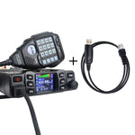 AnyTone AT-778UV Dual Band Mobile Radio 25W 136-174MHz 400-490MHz 200 Channels VOXAmateur Ham Radio Transceiver Vehicle Car Radio