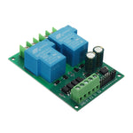30A 12V 24V DC Motor Controller Relay Board Forward Reverse Control Limit Start Stop Switch for Garage Door Crane Elevator