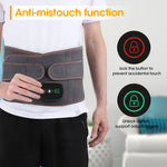 5000mAh Hot Red Light Heating Massage Pads Intelligent 3  Temperature Adjustable Levels Electric Heating Waist Protection Hot Compress Waist Massager