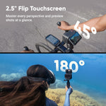 Insta360 Ace Pro 2 8K AI Chips Action Camera Waterproof with 1/1.3-Inch Sensor Dual Flip Touchscreen