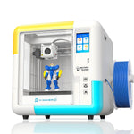 [EU/US Direct]AOSEED X-MAKER AI Kids' 3D Printer V4.0 with 4 PLA Filaments Fully Enclosed 0.05mm High Precision 400mm/s Fast Printing 150×150×150mm Build Volume Kids-Friendly with 16+ Creative Design Apps