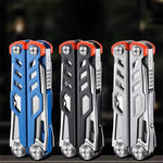 XGear Model-X Multi-Tool 14-in-1 Foldable Stainless Steel Compact Portable Outdoor Survival Tool Lightweight for Camping and DIY