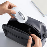 LinkMejor F02 bluetooth 5.3 Ergonomic Wireless Mouse 1600 DPI 70g Lightweight Portable Mute Mice for Laptop Macbook Computer