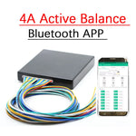 Smart 4A Active Balancer 1mv 4A DC25-100V 2S to 24S Lithium Lifepo4 LTO Battery Equalizer Bluetooth APP Energy Transfer Board