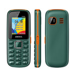LinkMejor E1808 Mini 2G GSM 1.77-inch Three Cards Three Standby 800mAh FM Big Button Built-in Flashlight Mobile Phone for Senior Elder