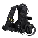 LinkMejor 4L Scuba Diving Tank Set with Upgraded Pressure Gauge +Diving Vest +Snorkel Goggle Portable Oxygen Cylinder for Recreational Diving, Training Diving, Spare Cylinder Diving 40-60 Min Breathing Time, Backup Air Supply for Adults Unisex
