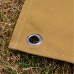 Xmund 600D Waterproof Picnic Blanket 145x200cm Large Camping Tarp Mat for 3-4 Person Caramel Army Green Khaki Outdoor Travel Beach Essentials