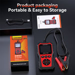 LinkMejor KW331 6V 12V 24V Automotive Lead-Acid Battery Tester Vehicle Battery Tester Analyzer