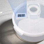 Side-Mounted 3D Printer Filament Dry Box Sealed Filament Feeder Moisture-proof for Bambu Lab A1 PLA PETG