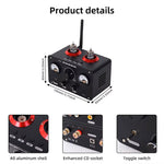 SA-90/SA-1000 Bluetooth Tube Amplifier 80W×2 Dual GE5654 Preamp NE5532 Audio HiFi Headphone Amplifier Optical Coaxial RCA U Disk MP3 WAV FLAC Adjustable Bass Treble Low Distortion