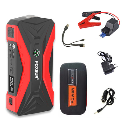 LinkMejor Car Emergency Start Power 12V Mobile Phone Charging Treasure Outdoor Journey Jump Starter