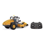 YI GONG YG131 RTR 1/50 2.4G RC Car Alloy Road Roller H13IX Simulation Engineering Electric Remote Control Construction LED Light Sound Fully Function Vehicles Models Kids Children Toys