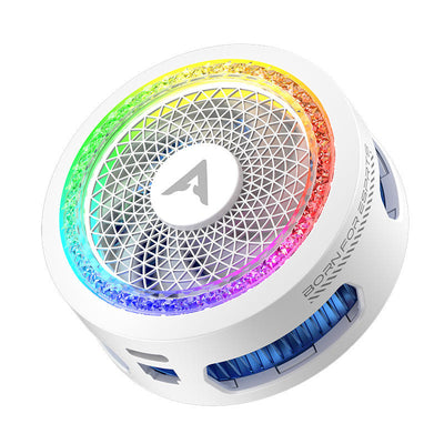 LinkMejor B3 Mobile Phone Cooler 25W Semiconductor Cooling Magnetic Clip 4 Levels Low Noise RGB Light Mobile Phone Radiator for PUBG Gaming Live Streaming