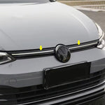 Car Front Bumper Grille Trim Grill Decoration Strip ABS Plastic Covers for VW Golf 8 MK8 2020-2023 Accessories