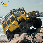 MNRC MN11C RTR 1/18 2.4G 4WD RC Car for Land Rover Rock Crawler LED Light Climbing Off-Road Climbing Truck Full Proportional Portal Axle Classic Vehicles Models Toys