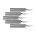 LinkMejor 5pcs 900M-T-1C Solder Iron Tips set For 936/937 Soldering Station Etc
