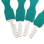 LinkMejor 7pcs Comb Pick Stainless Steel Lock Tool Locksmith Tool for House Lock Picks