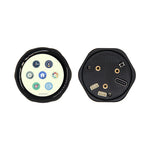 LinkMejor® T-Encoder-Pro ESP32-S3 Rotary Encoder CHSC5816 ESP32-S3FN4R2 Circuit Board 1.2 inch AMOLED Touch Display Wireless Module