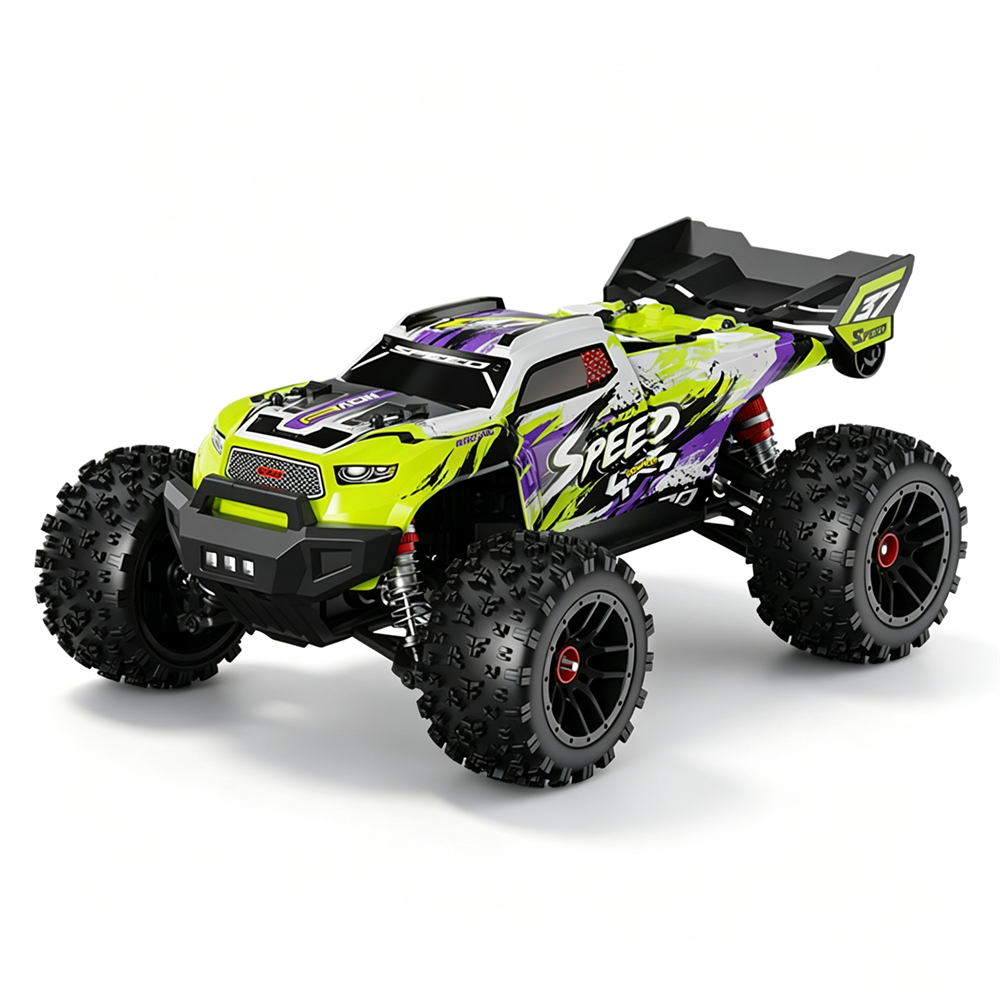 LinkMejor C37 RTR 1/16 2.4G 4WD 65km/h Brushed/Brushless RC Car LED Light Off-Road Climbing Monster Truck High Speed Full Proportional Vehicles Model RTR Toys