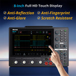 Micsig MHO14 High Resolution Tablet Oscilloscope 12-bit 4 Channel 1GSa Sampling Rate Up to 200MHz Bandwidth Portable Touchscreen