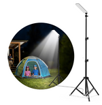 84 LED Floor Lamps with 1.8m Tripod Stand Work Light Outdoor for Family Gathering 6500-7000K IP67Brightness Height Adjustable LED Work Lamp Portable Camping Light Powered By Mible Power Bank