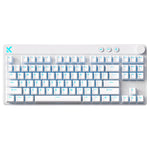 MCHOSE Mix87 Hall Effect Magnetic Switch Mechanical Keyboard with Volume Knob ARGB Light Apollo Switch Customization Wired Esports Gaming Keyboard