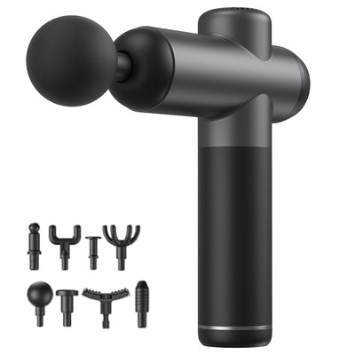 LinkMejor A8 Massage Gun 99 Speed Levels Adjustable 8 Massager Heads 1800mAh Professional Fascia Gun Muscle Relaxation