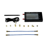 VNA6 Vector Network Analyzer 1MHz to 6GHz Portable Antenna Testing Device S11 S21 Measurement Touchscreen EMI Shielding Smith Chart SWR