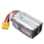 LinkMejor GNB 15.2V 1100mAh 60C 4S LiPo Battery XT30/XT60 Plug for GEPRC Tern LR40 FPV Racing Drone