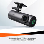 V71 Dash Cam Front 3K 1600P UHD Car Camera 170° Wide Angle Driving Recorder with Super Night Vision WDR 24H Parking Monitor G-Sensor WiFi APP