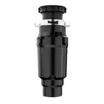 NovuLife HR-3A-RL 375W Kitchen Garbage Disposal Food Waste Disposer 2800RPM Motor with Multi Noise Reduction Easy Mount Air Switch Overload Protection for Home Sink Waste Management