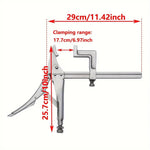 1PCS 6" Sliding Arm Locking Clamp Jaw Opening Capacity Quick Clamping Woodworking Tool
