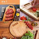 6-in-1 Acrylic Woodworking Handle Router Template Guide 6 Styles Clear Precision Craft Tool Compact Lightweight for DIY Projects