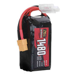 LinkMejor Power 14.8V 1480mAh 130C 4S LiPo Battery XT60 Plug for RC Drone