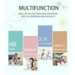 4K Digital Camera Travel Selfie Camara 50 Megapixels HD Photography 2.4inch Screen Entry-Level Kids School Selfie Mini Retro Cam