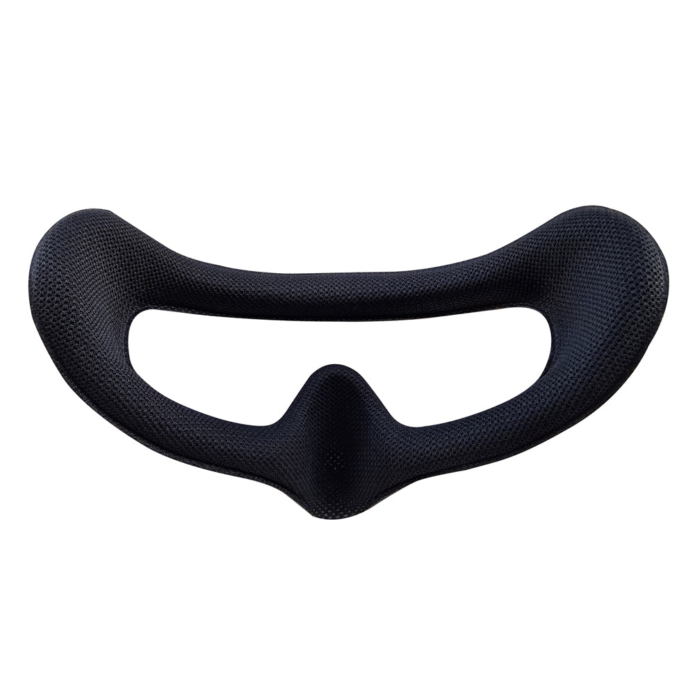 FPV Goggles Replacement Soft Eye Mask, 12g Ultralight, Dual-Layer Foam & Lycr, Sweat-Wicking, Black/Grey, Precision Fit Light Blocking Face Pad for Antigravity A1