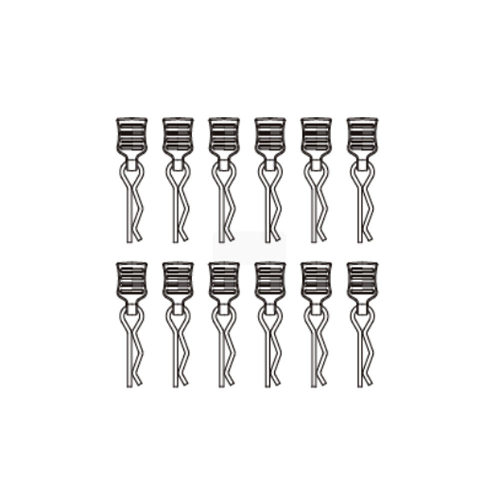 LinkMejor 14210 M001 RC Car Body Shell Pins Parts 12pcs/set