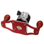 Router Base Aluminum Alloy CNC Upgraded Slotting Base with Handle for 64-65mm Trimming Machines