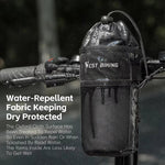 WEST BIKING Bike Water Bottle Bag Insulated Handlebar Cup Holder Folding Bicycle Scooter Storage Pouch Multi Color Thermal Cycling Drink Carrier