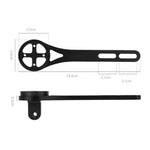 LinkMejor Bicycle Computer Holder Aluminum Alloy Bike Sports Camera Speedometer Mount for MTB Integrated Handlebar