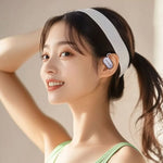 RemaxOpenBuds KF01 TWS Earbuds bluetooth 5.4 Earphone 14.2mm Moving Coil 360° Surround Stereo ENC Noise Cancelling LED Digital Display White Noise Music Liquid Silicone Earhooks Sports Headphone